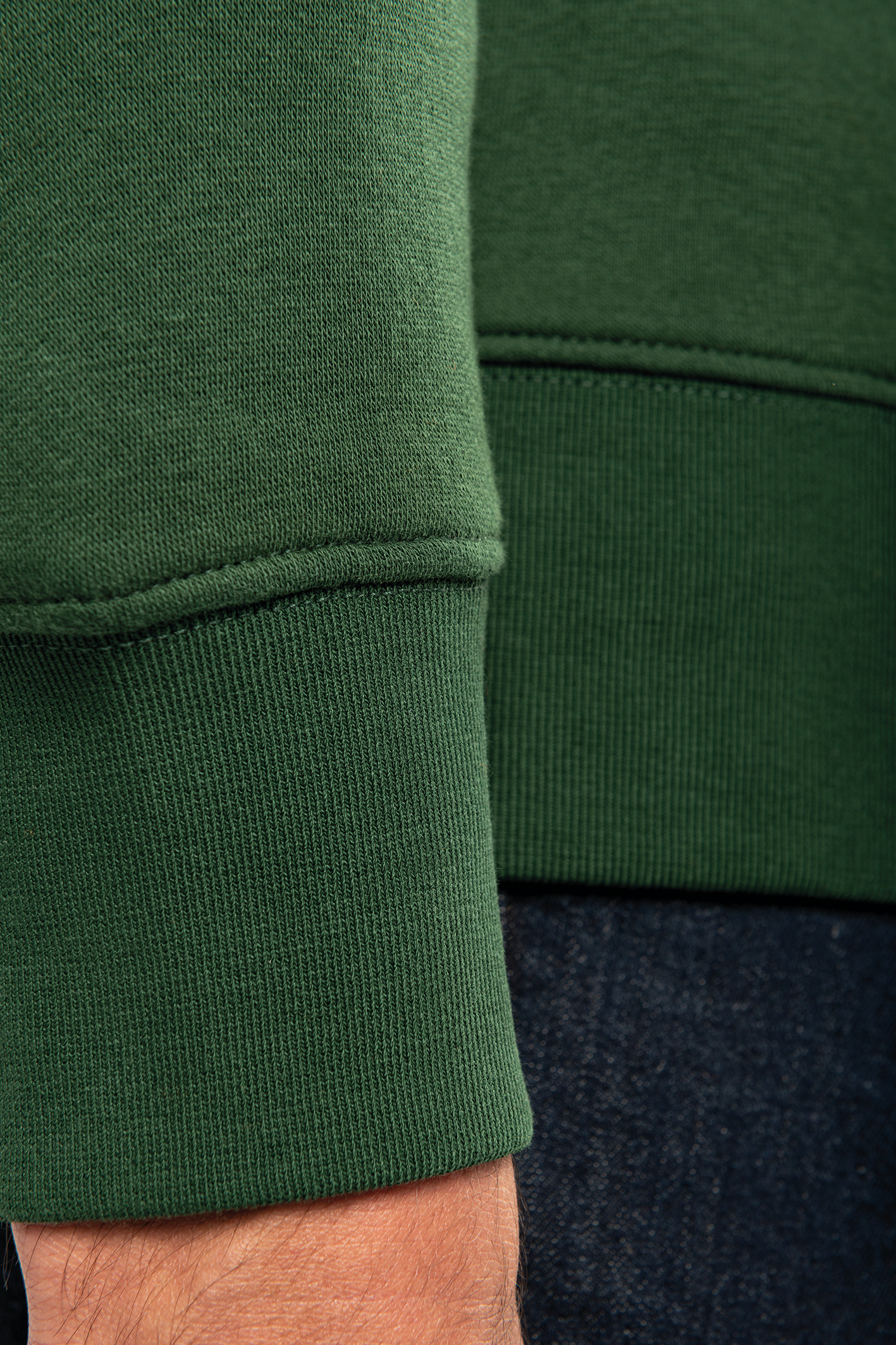 Sweater Kariban K488 ronde hals - closeup